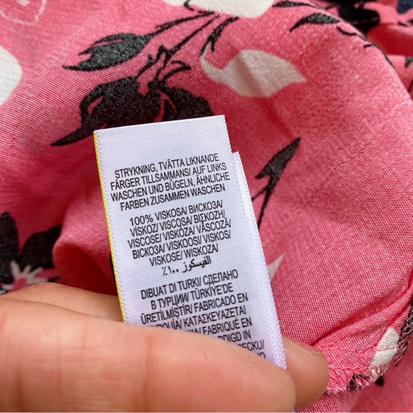 🌸 MARKS & SPENCER BOHO PINK MULTI SLIT MAXI DRESS! - Picture 11 of 13